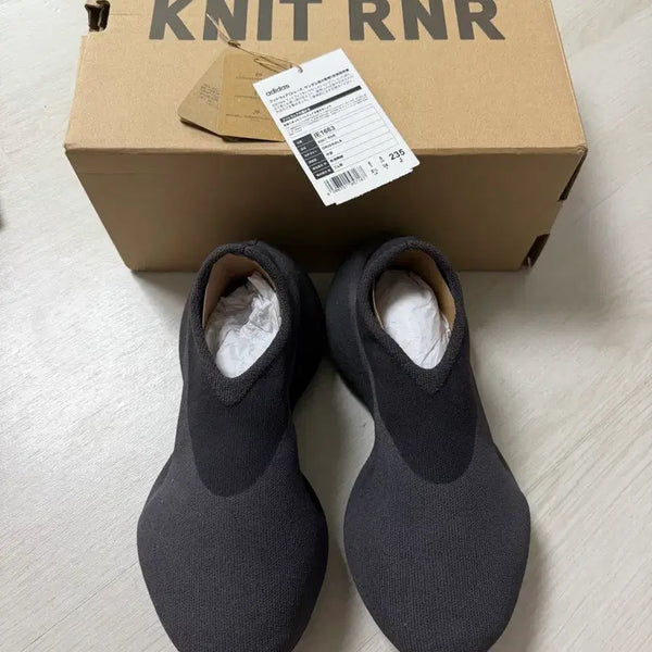 [BUNJANG] Adidas Knit Runner Sneakers Black 235 / 아디다스 니트 런너 스니커즈 블랙 235 새상품