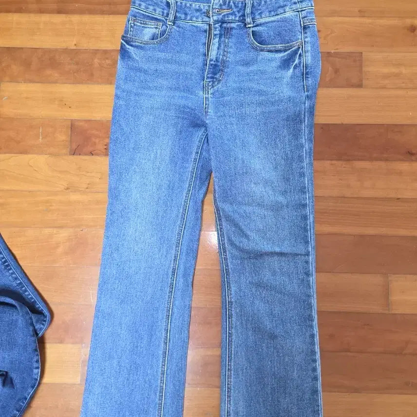 [BUNJANG] ZOOC Women's Fit Denim Jeans with Waistband (Size 55) / [55] ZOOC 주크 허리밴딩 핏 데님 청바지 (V224-PSA942)
