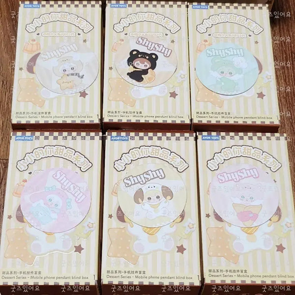 [BUNJANG] TianXuning X AYOR TOYS ShyShy Dessert Series Phone Strap / TianXuning X AYOR TOYS ShyShy 작은 너 디저트 시리즈 핸드폰 스트랩