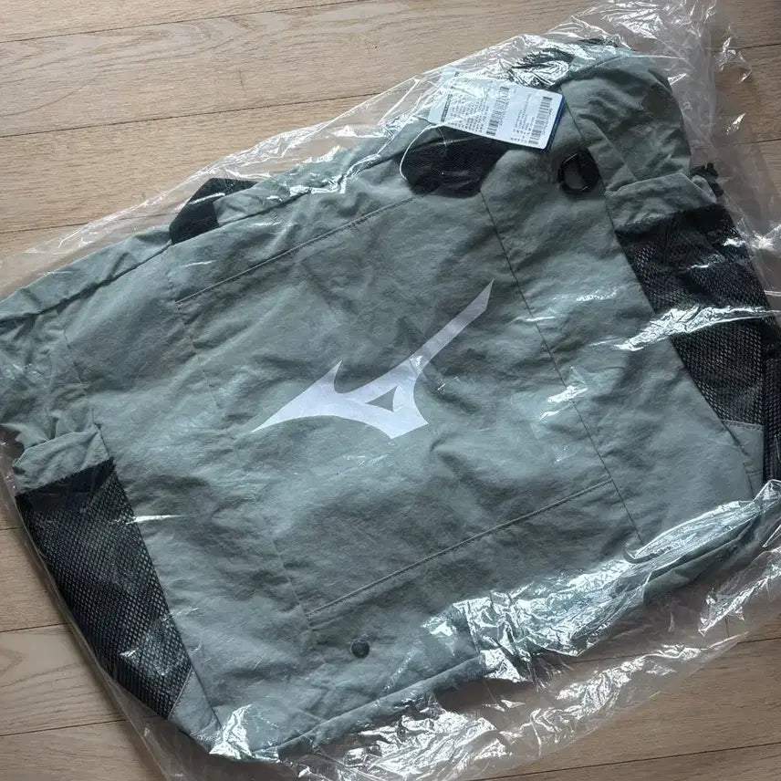 [BUNJANG] Mizuno Light Grey Shoulder Bag / 미즈노 라이트그레이 숄더백 새상품