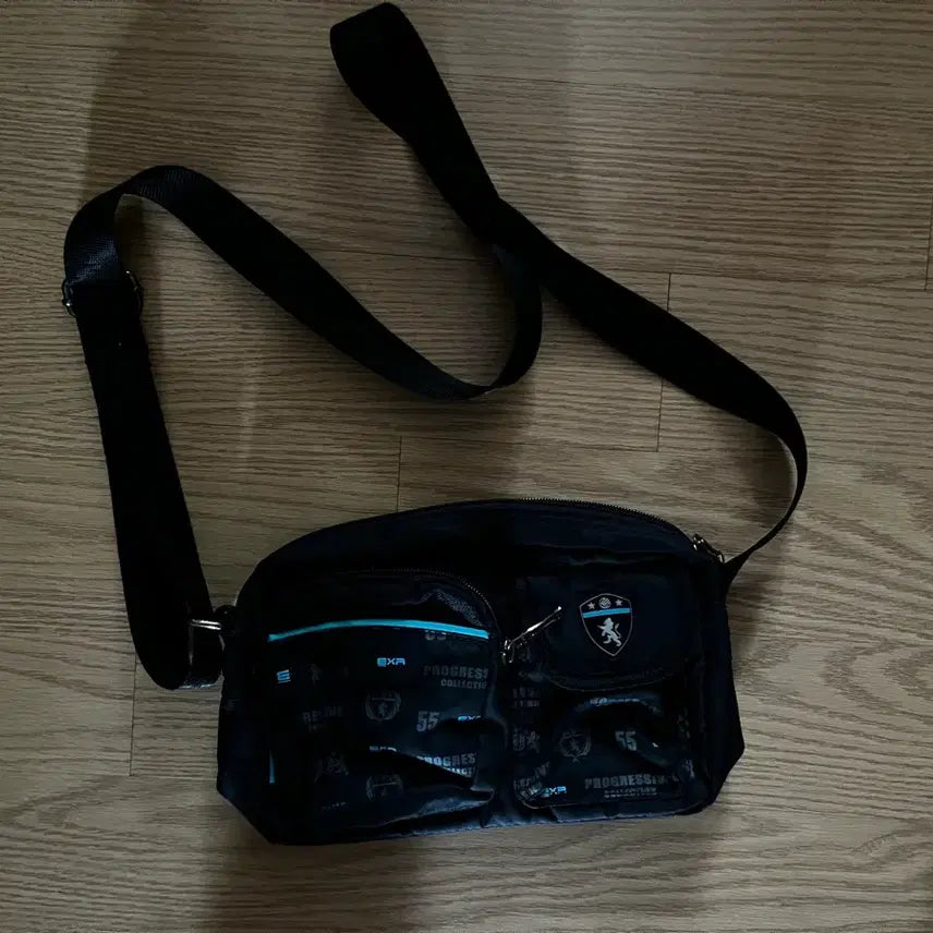 [BUNJANG] EXR Black Crossbody Bag / EXR 가방