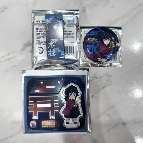 [BUNJANG] Demon Slayer Giyu 3-Piece Set / 귀멸의칼날 팝업 기유 3종세트.
