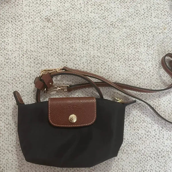 [BUNJANG] Longchamp Flipback Shoulder Bag Black / 롱샴 플립백 숄더백 블랙(끈 제외)