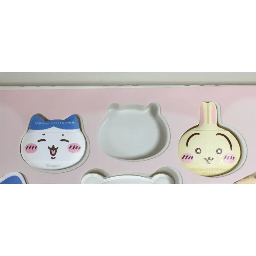 [BUNJANG] Milqu Makeup Puff Finger Puff Set / 손가락퍼프 일괄) 하치와레 우사기 치이카와 밀퓌 메이크업 퍼프