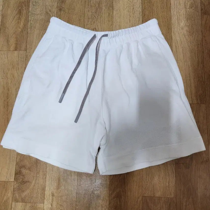 [BUNJANG] Theory Surfer Terry Shorts White / 띠어리 서퍼 테리 반바지