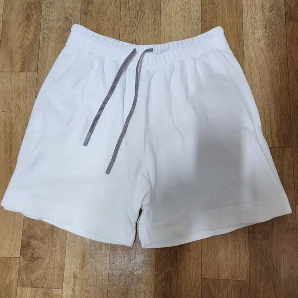 [BUNJANG] Theory Surfer Terry Shorts White / 띠어리 서퍼 테리 반바지