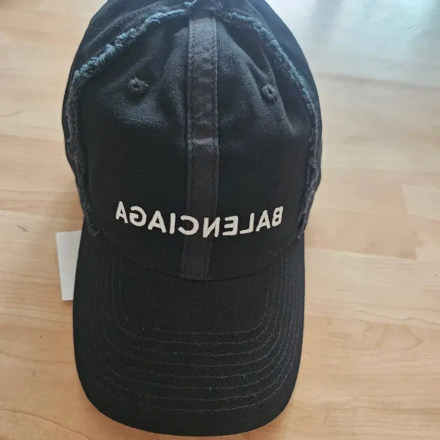 [BUNJANG] Balenciaga Logo Baseball Cap / 발렌시아가 볼캡 블랙 공용