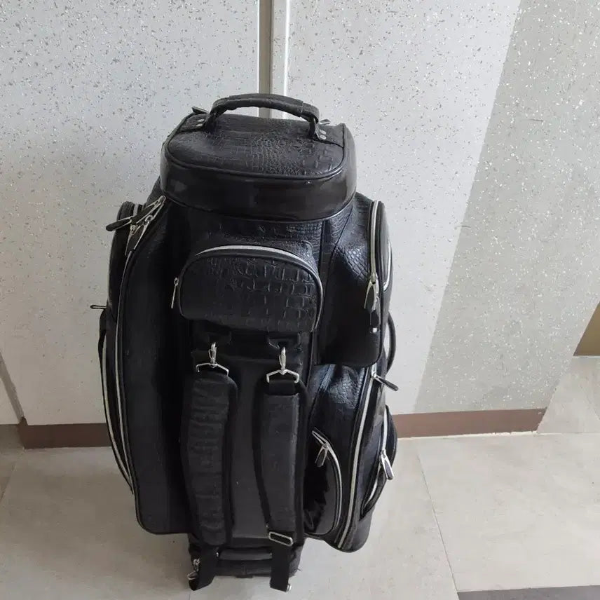 [BUNJANG] Swan 5-Tier Leather Fishing Tackle Bag / 백조 5단 낚시 가죽가방