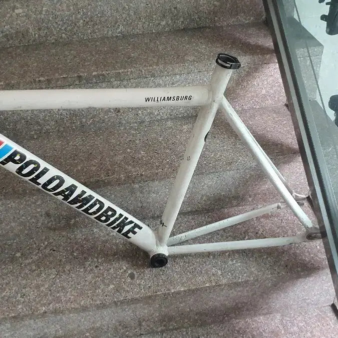[BUNJANG] POLO&BIKE Williamsburg Frameset - White / 폴로앤바이크 윌리엄스버그 프레임셋