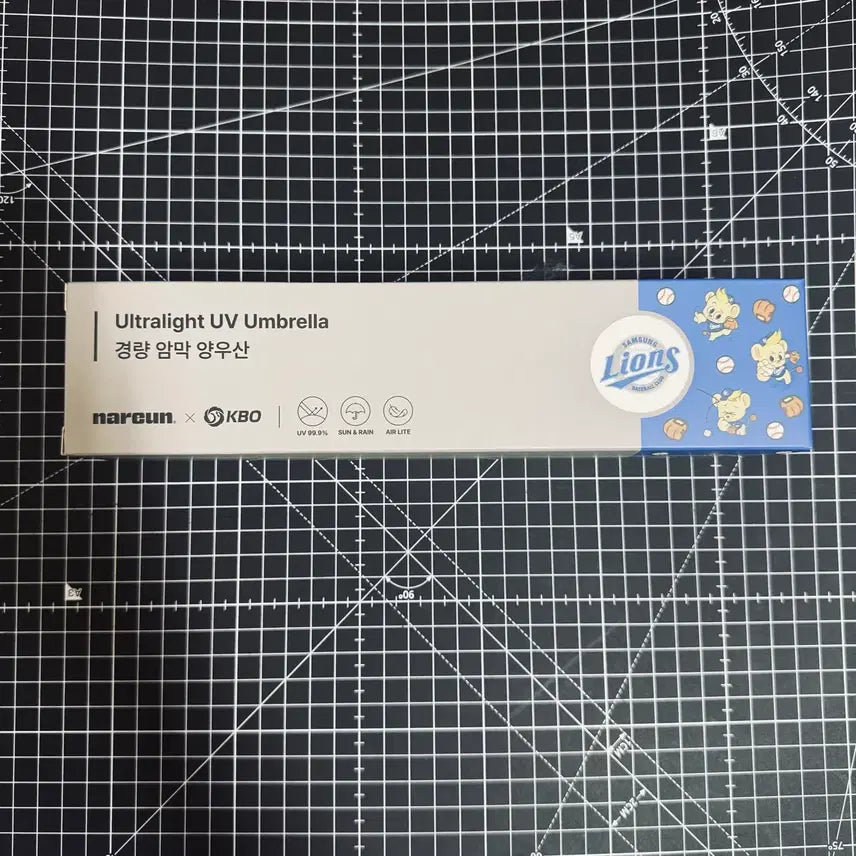 [BUNJANG] Samsung Lions Lightweight UV Sun Protection Umbrella / (정가 이하 / 미개봉) 삼성 라이온즈 경량 UV 암막 양우산