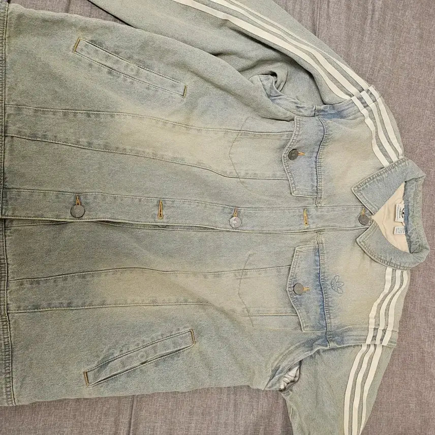 [BUNJANG] Adidas Denim Jacket / 아디다스 청자켓 데님자켓