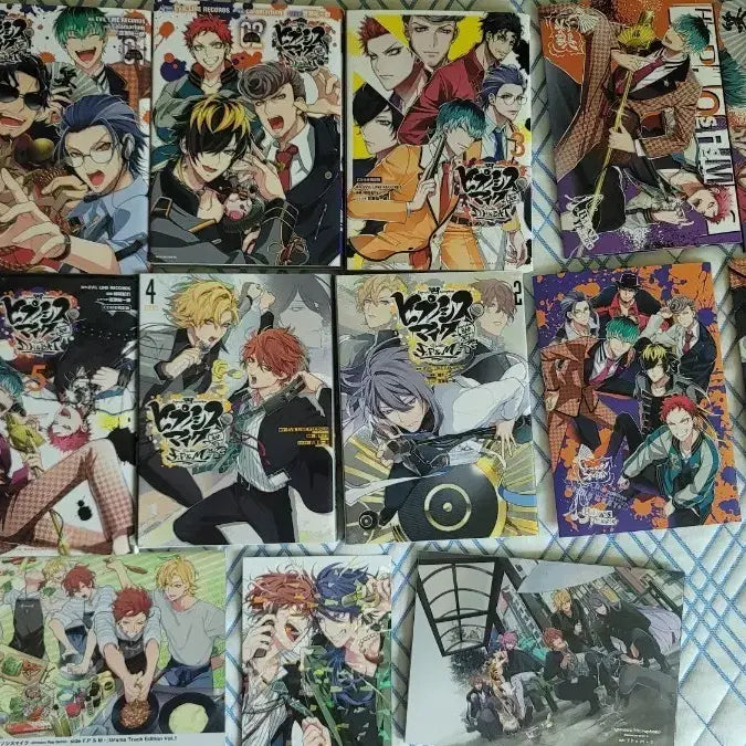[BUNJANG] Hypnosis Mic Manga + CD + Extras / 히프노시스 마이크 만화책+ cd+ 부록,소책자