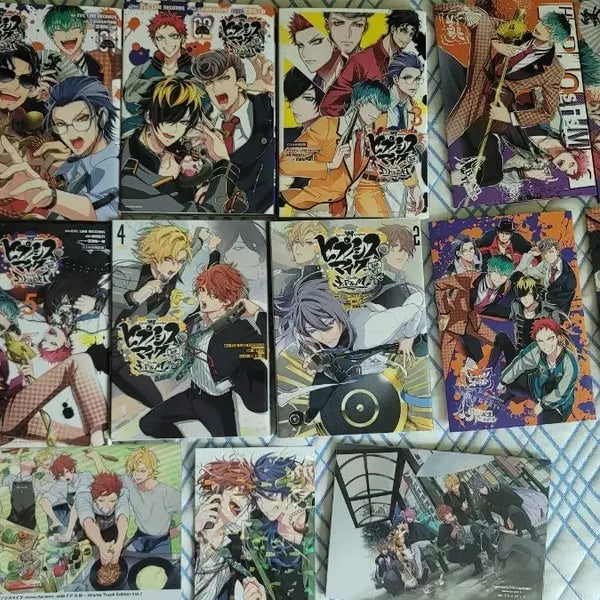[BUNJANG] Hypnosis Mic Manga + CD + Extras / 히프노시스 마이크 만화책+ cd+ 부록,소책자