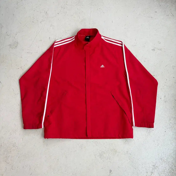 [BUNJANG] Adidas Climacool Vintage Nylon Track Top 2XL / 00s 아디다스 크라이마 라이트 빈티지 나일론 트랙탑 2XL