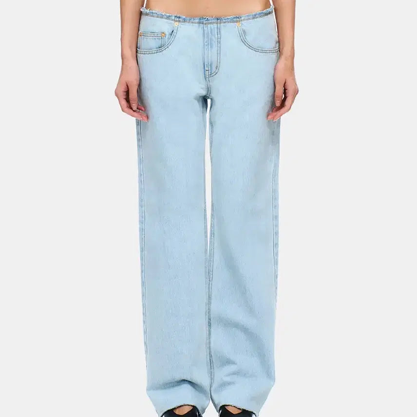 [BUNJANG] Berrysi Low Rise Denim Pants / 베리시 데님 로우라이즈 팬츠