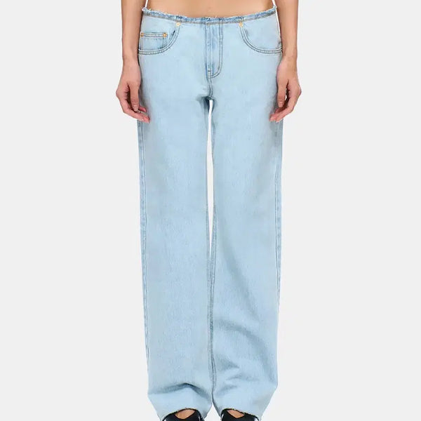 [BUNJANG] Berrysi Low Rise Denim Pants / 베리시 데님 로우라이즈 팬츠