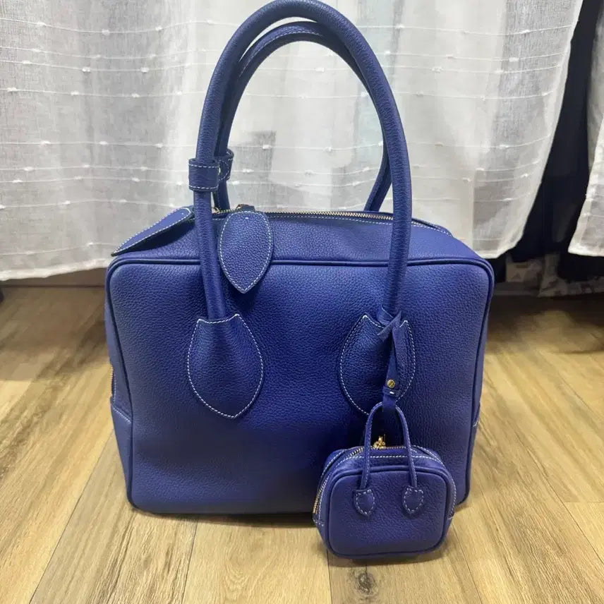 [BUNJANG] Moomoo Leather Studio Hermes Leather Mini Tote Bag / 무무가죽공방 (원가120만원)(품절대란)(에르메스가죽)(미니백포함)
