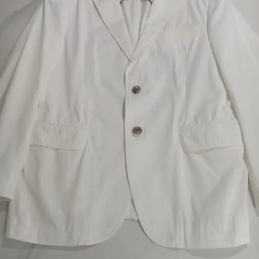 [BUNJANG] Daks Suit Set 100% Cotton White 2-Button / 닥스100