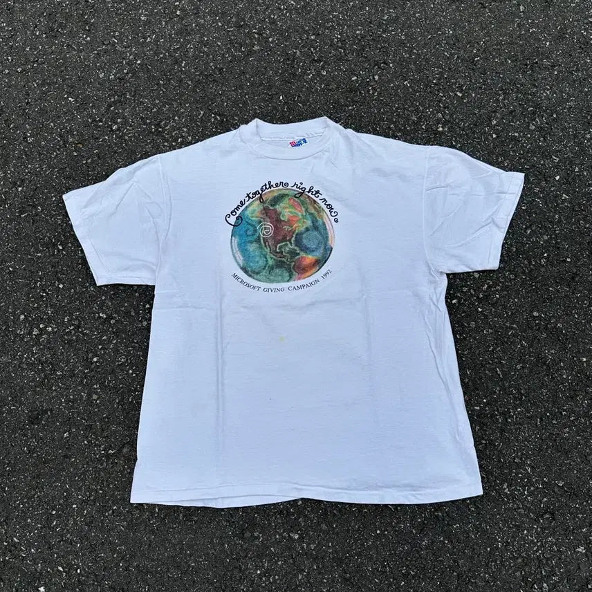 [BUNJANG] Vintage Giving Campaign T-Shirt / [빈티지] Vintage Giving Campaign T-Shirt