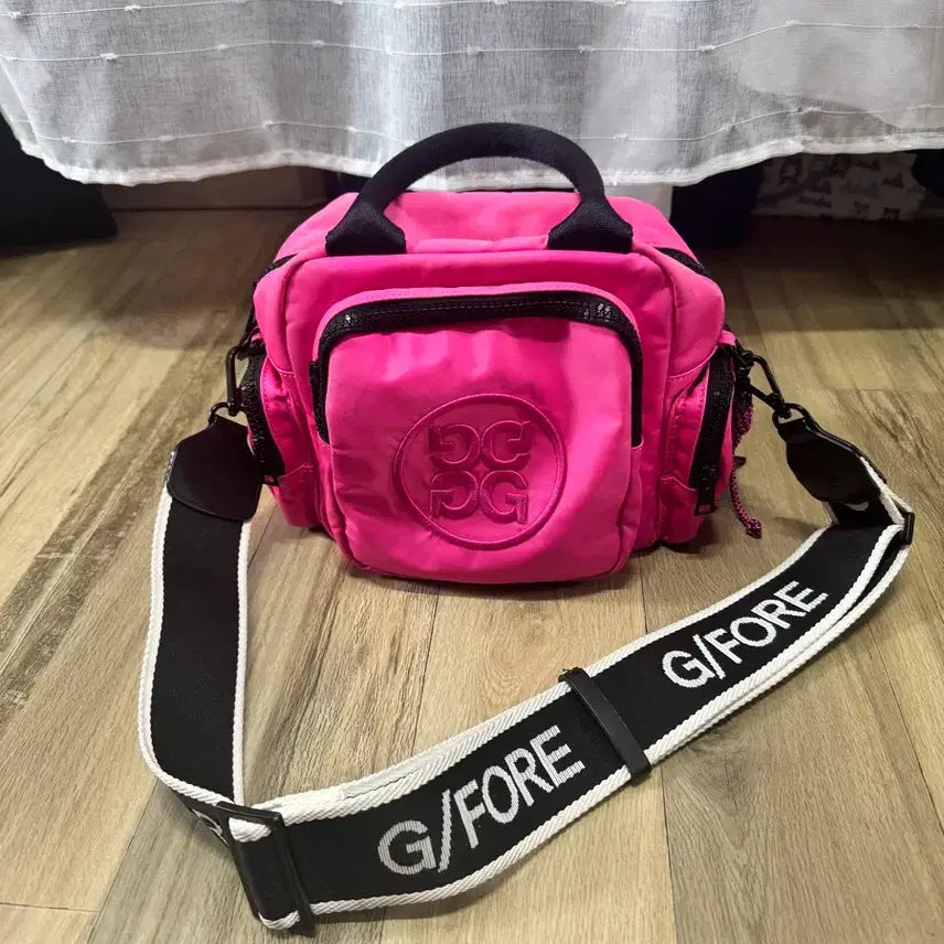 [BUNJANG] G/FORE Cart Bag - Pink / 지포어카트백 (정품)(상태좋음)(예뻐요)(급처)