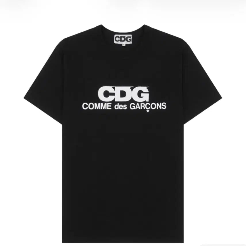 [BUNJANG] Comme des Garçons CDG Black T-Shirt / 꼼데가르송 CDG 반팔티 블랙