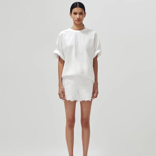 [BUNJANG] Hans Style Dawn Relaxed T-Shirt White / 한스스타일 던 릴렉스드티셔츠