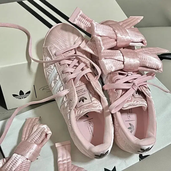 [BUNJANG] Adidas x Caroline Hu Superstar Blush Baby Pink Sneakers / 아디다스 캐롤라인 후 슈퍼스타 블러쉬 베이비핑크 스니커즈