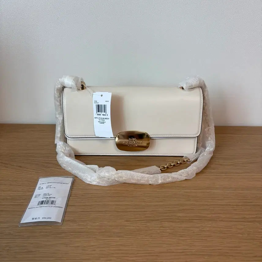 [BUNJANG] COACH Eliza Crossbody Bag Ivory / COACH 코치 일라이자 크로스백 가방 아이보리 (새상품)