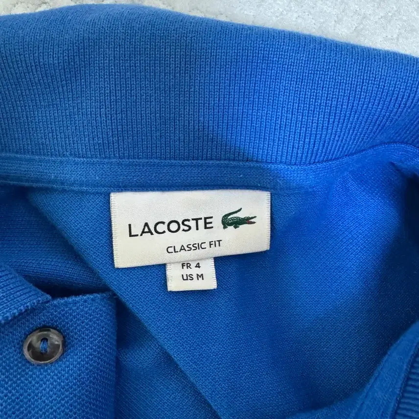 [BUNJANG] Lacoste Classic Fit Polo T-shirt M / 라코스테 카라티 M