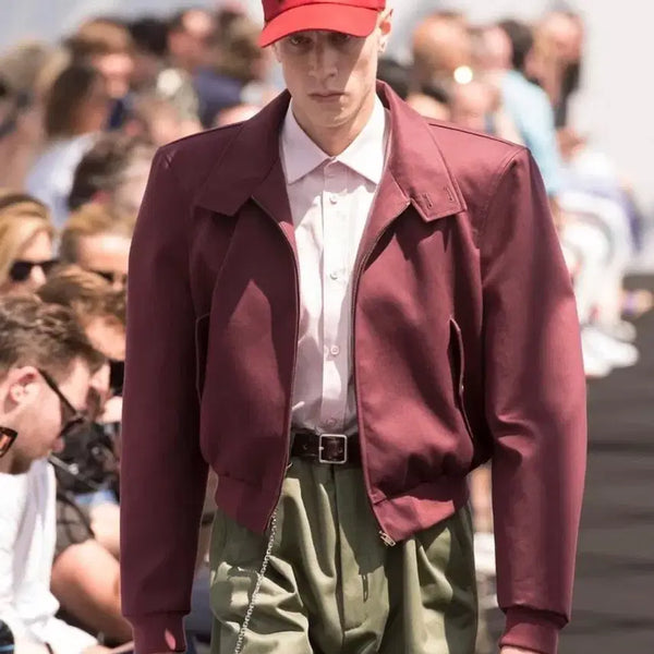 [BUNJANG] Balenciaga 17SS Barracuda Jacket Burgundy / 발렌시아가 17ss 바라쿠다 자켓 버건디 m사이즈