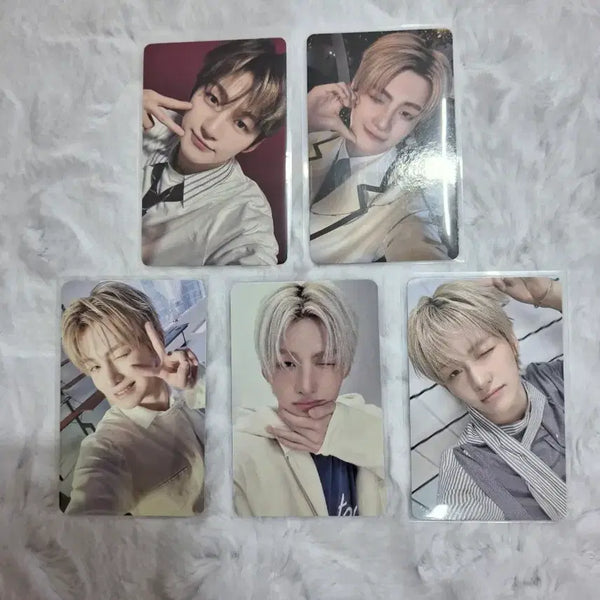 [BUNJANG] TWS Jihoon Photocard Bundle Set (5 pcs) / 투어스 지훈 포카 3장 특전 일괄