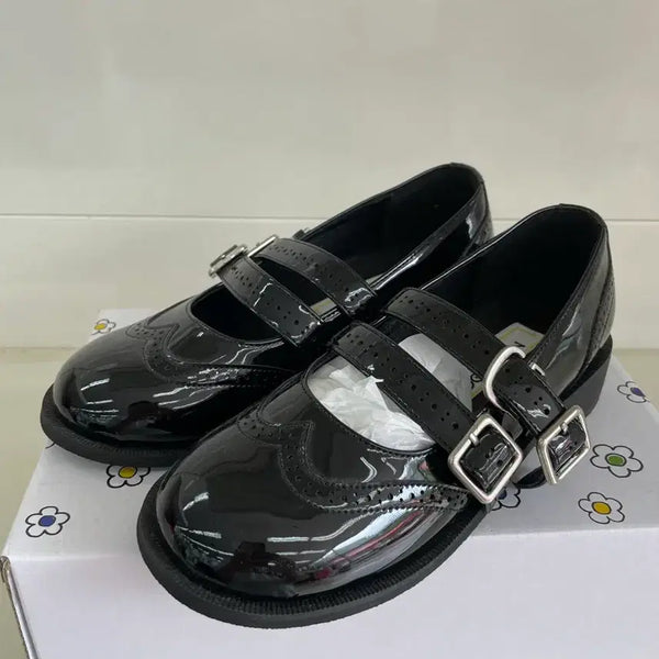 [BUNJANG] Marcok Reman Two Buckle Mary Jane Loafer 230mm / (새상품) 마크모크 리맨 투버클 메리제인 로퍼 230mm