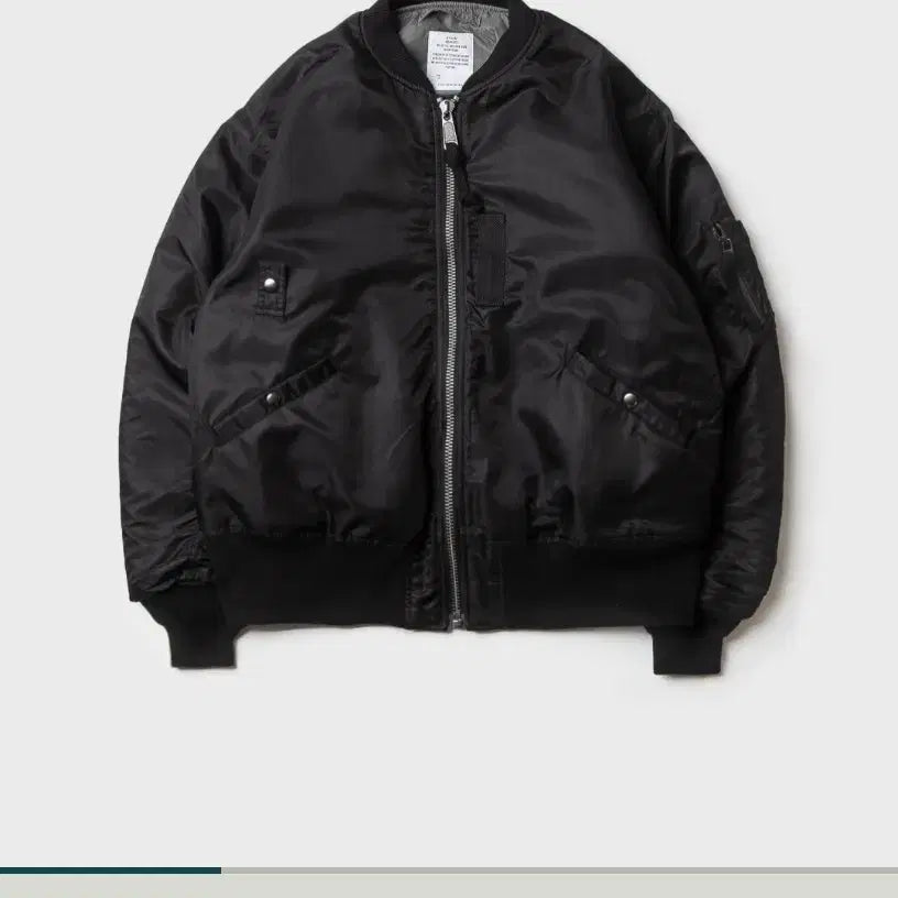 [BUNJANG] BEHAVEH MA1 Mil-Parka Black Grey Size 4 / 비헤비어 MA1 밀파카 블랙그레이 4사이즈