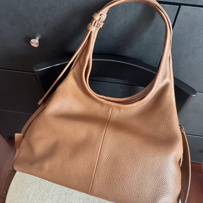 [BUNJANG] Couronne Seine Tote 30 Walnut Brown Leather Shoulder Bag / 쿠론 Seine Tote 30 (월넛브라운) 새상품