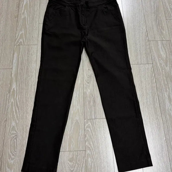 [BUNJANG] Crocodile Lady Women's Dark Brown Spandex Pants Size 82 / 크로커다일레이디.여성바지.다크브라운.스판팬츠.오피스룩.데일리룩.출근룩.82사이즈.팬츠
