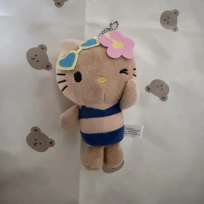 [BUNJANG] Hello Kitty Bikini Doll Keychain / 헬로키티 비키니 인형 키링