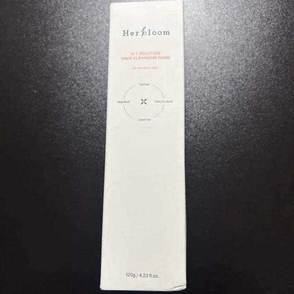 [BUNJANG] Hubloom Hearty Solution Pack Cleansing Foam 120g / (새상품)허블룸 하티 솔루션 팩 클렌징 폼 120