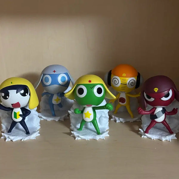 [BUNJANG] Keroro Gunso Sergeant Frog's Invasion of Planet Blue 5-Piece Figure Set / 케로로 퍼렁별을 침략하겠습니다 피규어 5종 타마마 기로로 도로로 쿠루루