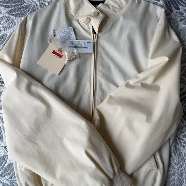 [BUNJANG] Baracuta G9 Original Harrington Jacket Ivory M Size / 바라쿠타 M 사이즈 아이보리색