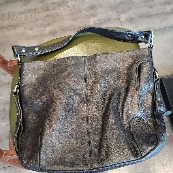 [BUNJANG] Elegance Leather Shoulder Bag / 엘레강스 가방