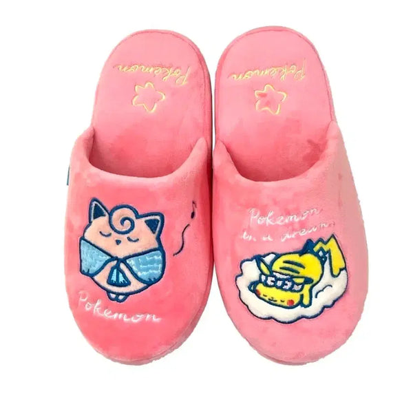 [BUNJANG] Pokemon Jigglypuff Plush Slippers / 포켓몬 슬리퍼 푸린 프리사이즈 230~270팜