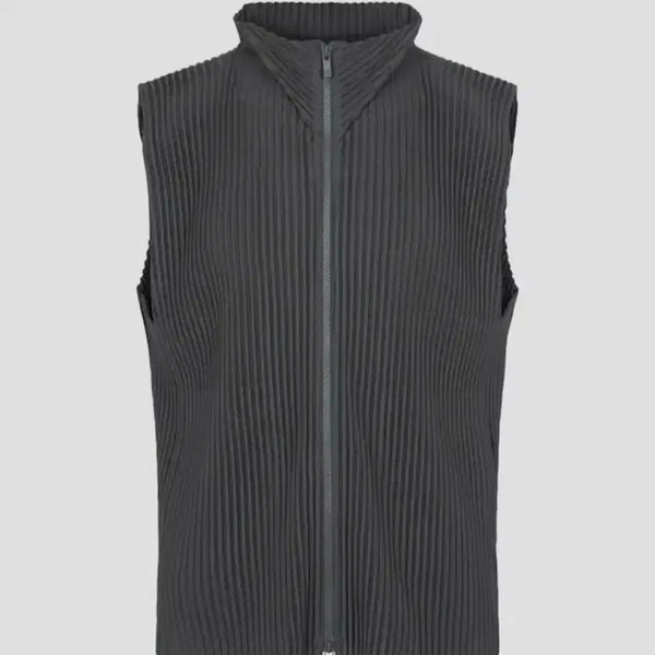 [BUNJANG] Homme Plissé Issey Miyake MC March Jumper Vest - Gray / [4] 옴므플리세 mc march jumper 그레이