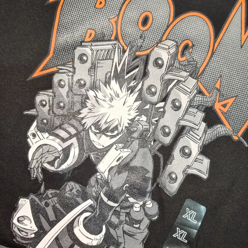 [BUNJANG] SPAO My Hero Academia Katsuki Bakugo Character T-Shirt / [새상품/급처/택포]스파오 나히아 히로아카 바쿠고 카츠키 캐릭터 반팔티
