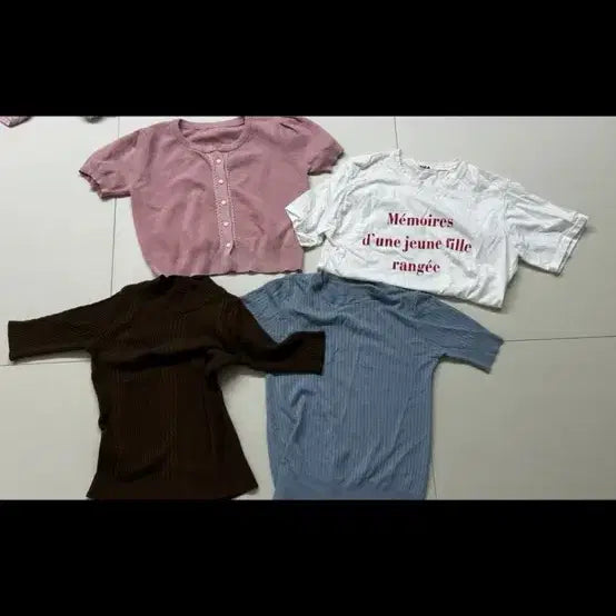 [BUNJANG] T-Shirt Bundle (Set of 8) / 반팔티 8벌