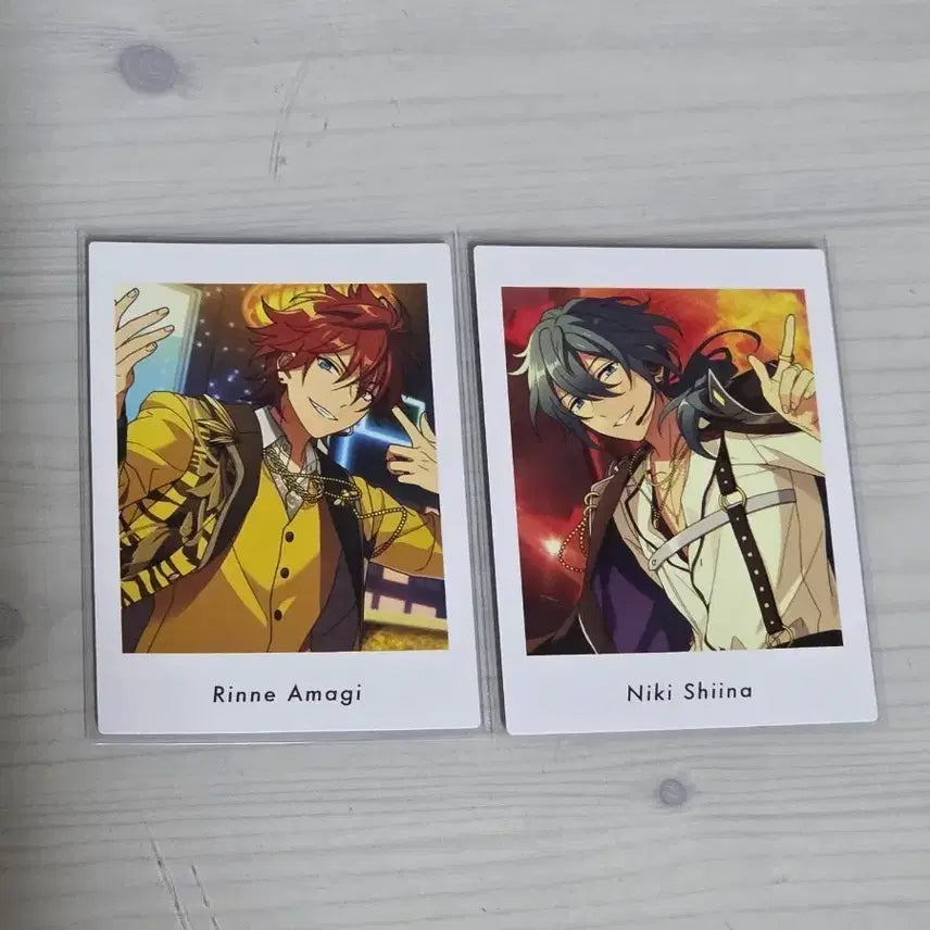 [BUNJANG] Ensemble Stars Crazy:B Rinne Amagi & Niki Shiina Bundle Set Official Photocard / [일괄 가격] 앙스타 크레이지비 린네, 니키 파샷츠