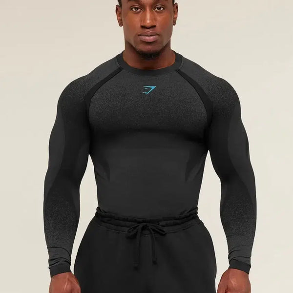 [BUNJANG] Gymshark Shadow Seamless Long Sleeve Top - Size S / 짐샤크 쉐도우심리스 롱슬리브 s