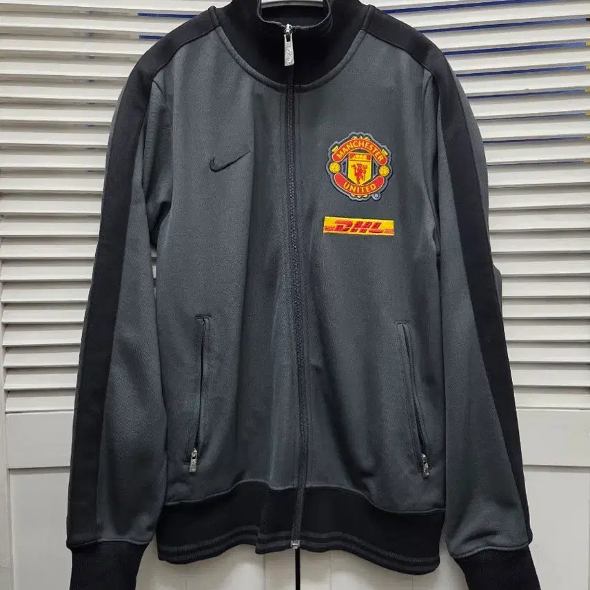 [BUNJANG] Nike Manchester United 12-13 DHL Track Top Jersey / 나이키 맨유 12-13 DHL 트랙탑 져지