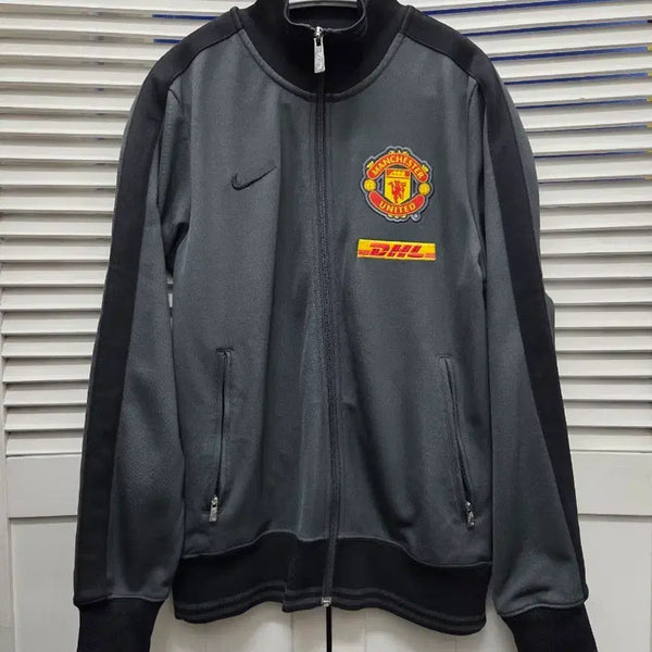 [BUNJANG] Nike Manchester United 12-13 DHL Track Top Jersey / 나이키 맨유 12-13 DHL 트랙탑 져지