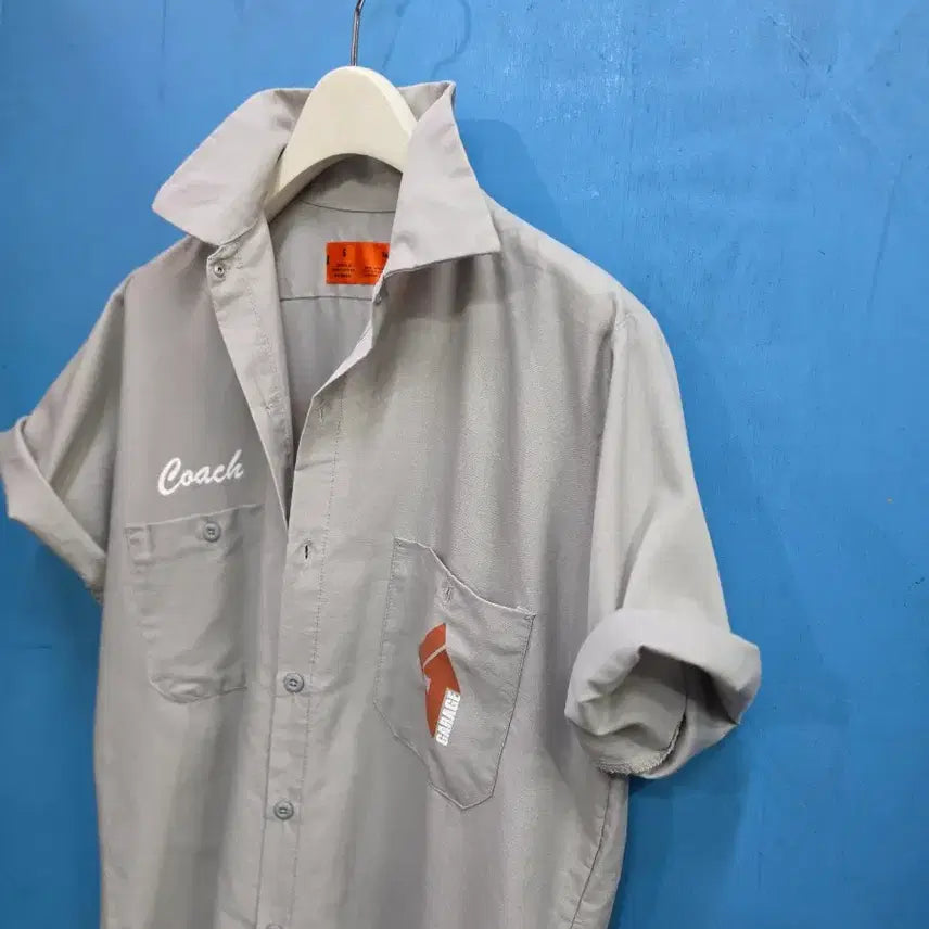 [BUNJANG] CornerStone By Port Authority Custom Uniform Work Shirt - Men's S (US Local Amekaji Style) / 미국 로컬 유니폼 무드~코너스톤 워크셔츠 like아메카지
