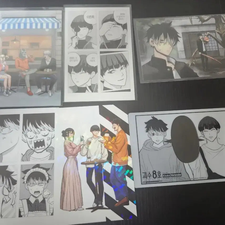 [BUNJANG] Kaiju No. 8 First Edition Merchandise Bundle / (휴가철 할인)괴수8호 초판 소설(라노벨),만화(코믹스) 특전들 팝니다